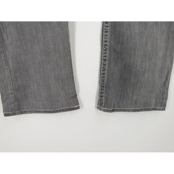 Buckle BKE Derek Men's Gray Regular Medium Wash Flex Denim Jeans, 33 XL, 34" - Picture 7 of 13